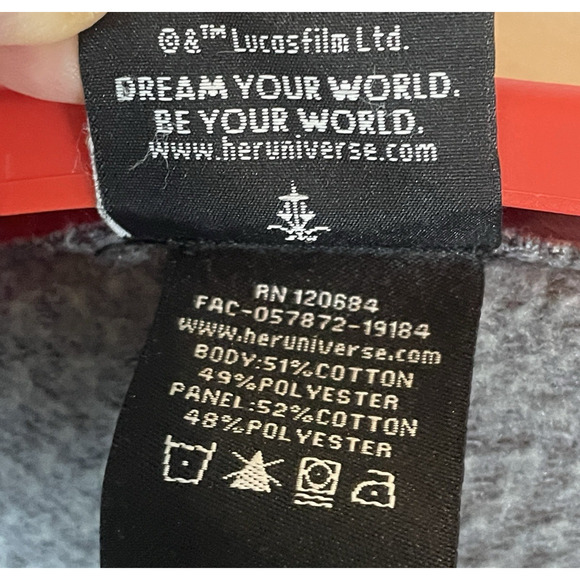 Star Wars Our Universe Dark Side Sith Legion Gray Sweatshirt XL First Order Kylo - Picture 8 of 12